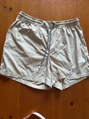 Legends Luka Men's Light Tan Athletic Drawstring Shorts